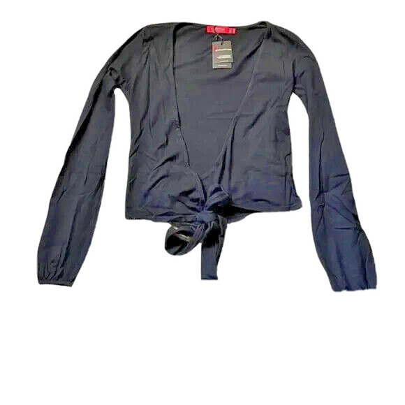 n:PHILANTHROPY Grace Black Cat Top Black Women's Size Small NEW MSRP 148.00 - Picture 3 of 6